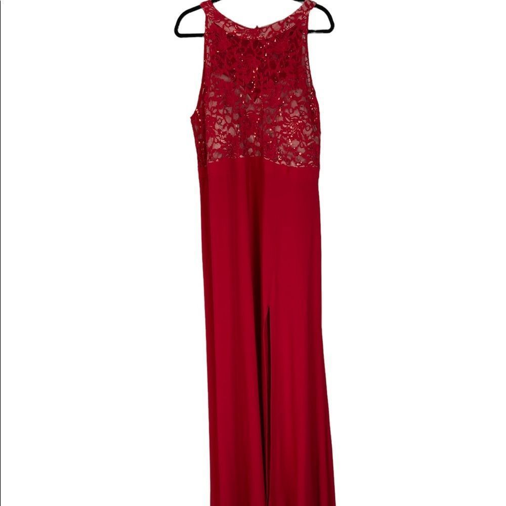 NIghtway NW Women Red Long Gown